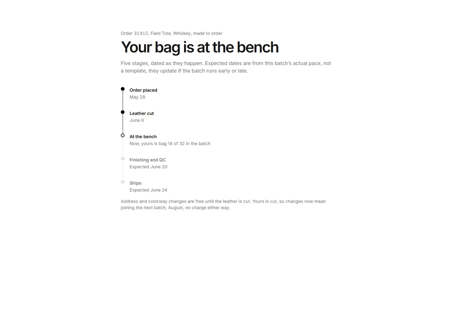 Static preview of ecommerce-pro-order-tracking-preorder-progress-tracker