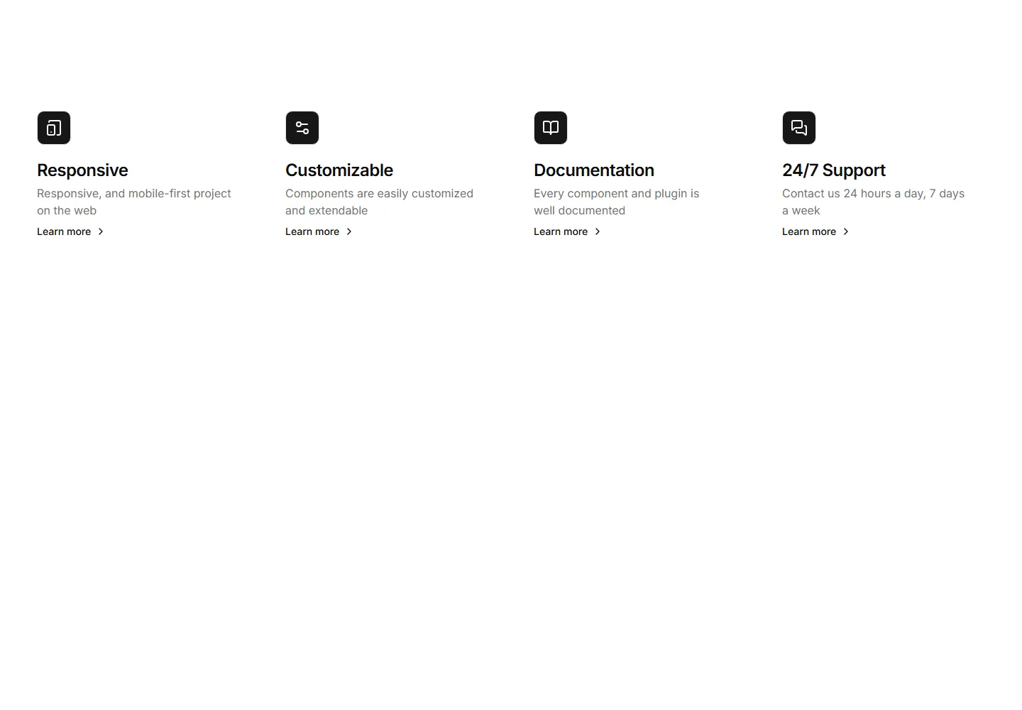Static preview of marketing-icon-sections-solid-icon-with-hover-effect