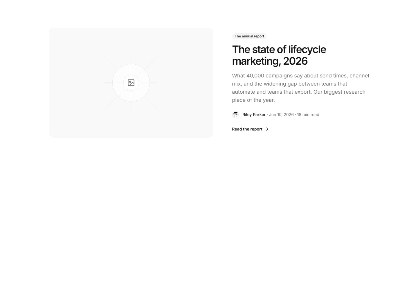 Static preview of marketing-pro-blog-sections-featured-post-split