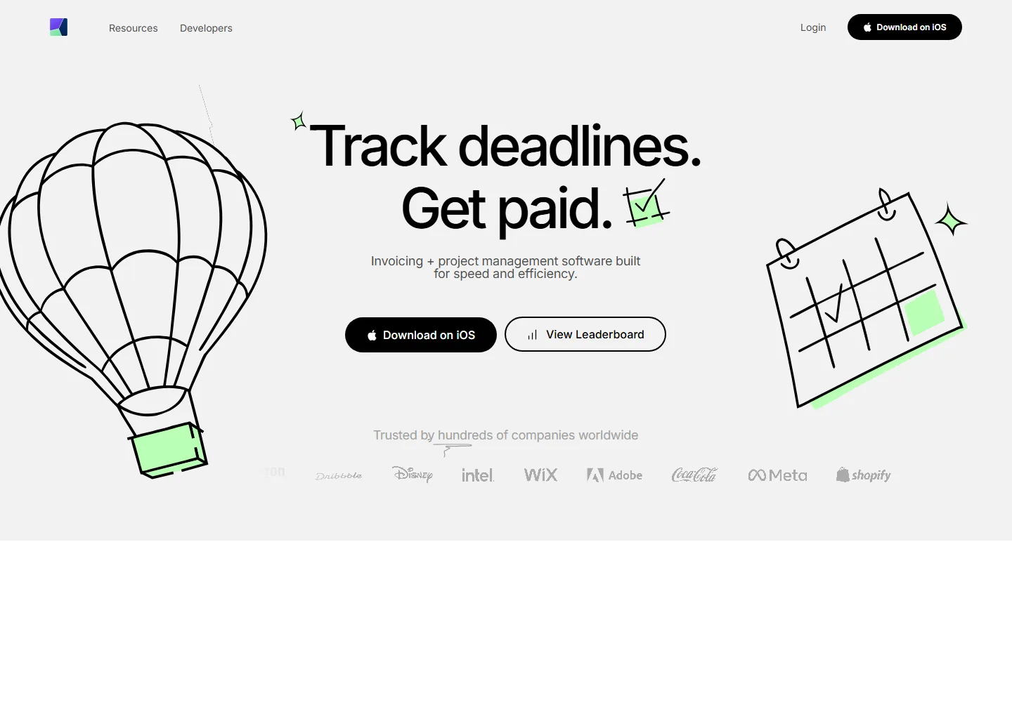 Deadline app hero interface preview